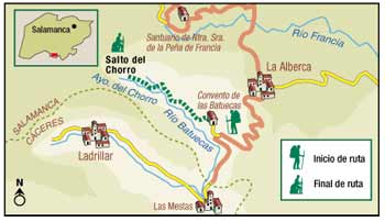 Mapa Descriptivo de la comarca.